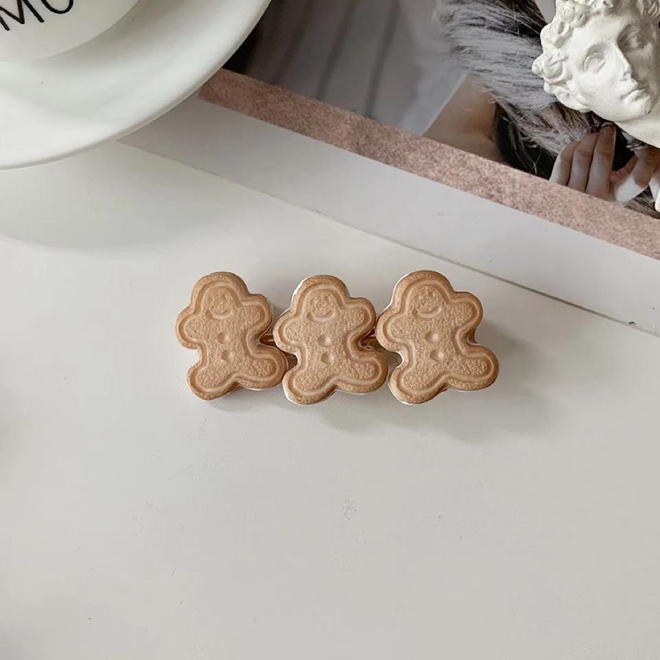 夹心饼干发夹边夹少女卡子头饰韩式后脑勺简约顶夹刘海夹子碎发