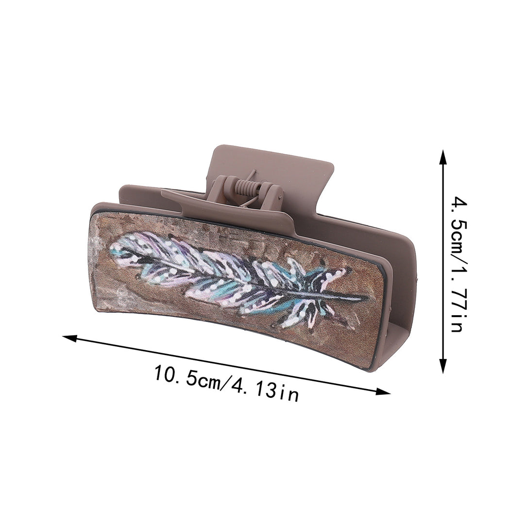 Beau - Pastel Western Floral Hair Claw
