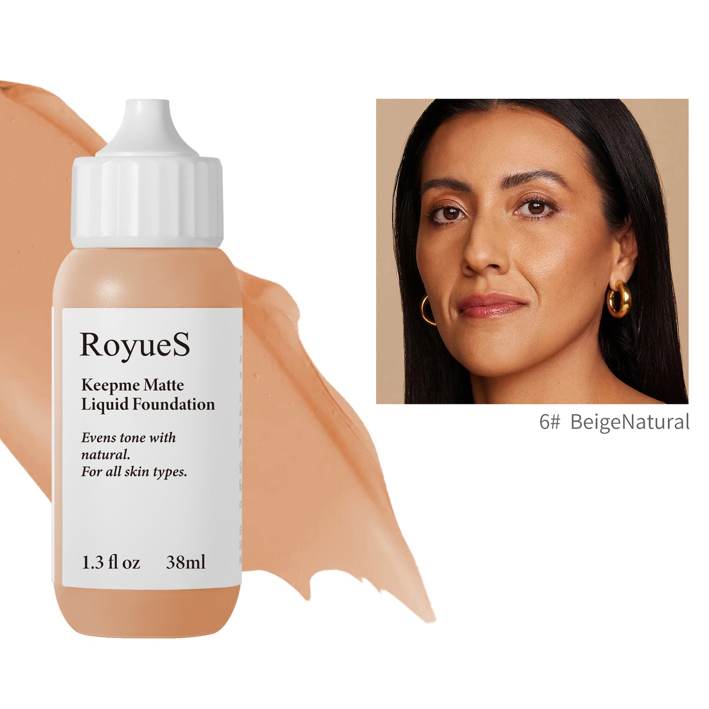 RoyueS - Keepme Matte Liquid Foundation