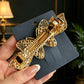 锆石蝴蝶结大号弹簧夹高级感气质中短发女式后脑勺半扎发饰发夹