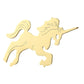 Brovia - Unicorn Openwork Silhouette Brooch