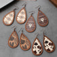 Earedge - Western Geometric Teardrop Earrings