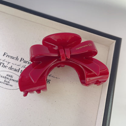 Beau - Bright Bow Acetate Hair Clip