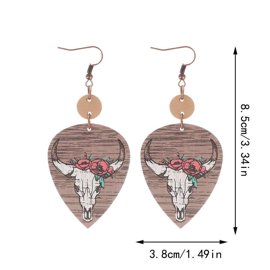 Earedge - Western Floral Arch Earrings