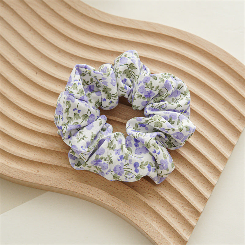 GIFTY - Floral Chiffon Scrunchie