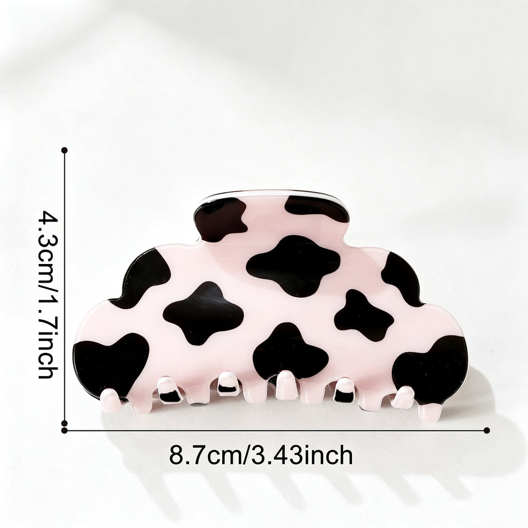 Beau - Cow Print Cloud Hair Claw