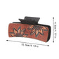 Beau - Cactus Feather Print Hair Claw