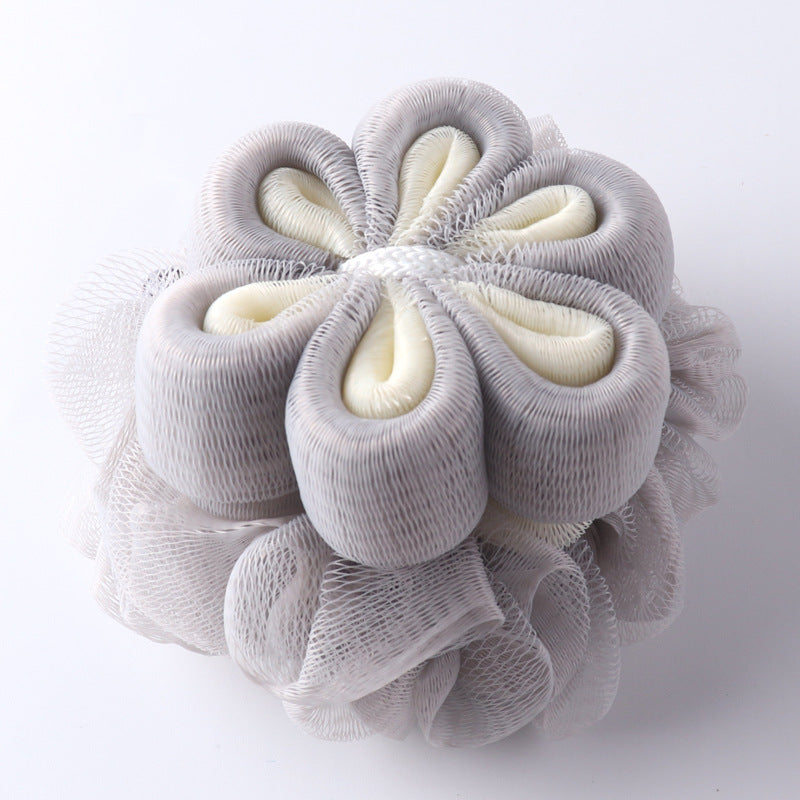 PAPO-  Flower Shower Pouf Premium Quality and Rich Foaming