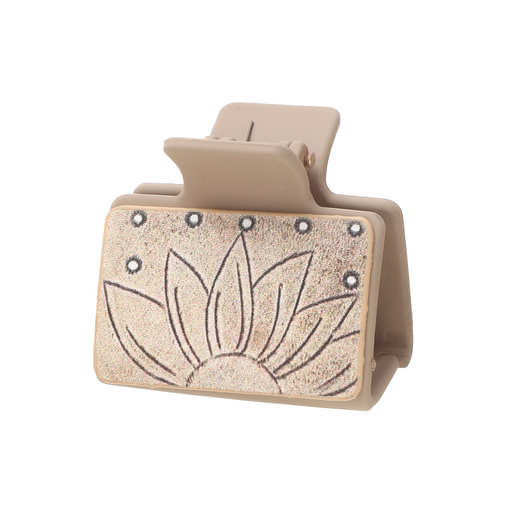 Beau - Geometric Sunburst Hair Claw