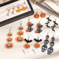 Earedge - Halloween Spooky Motif Drop Earrings