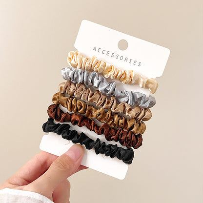 Gifty – Satin Skinny Scrunchie Set