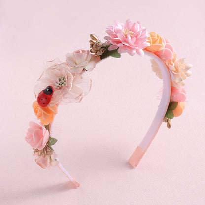 Handmade Artificial Flower Headband