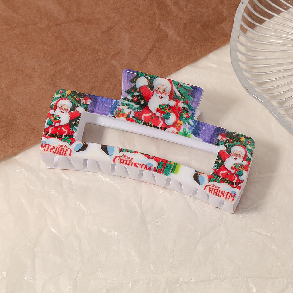Beau - Cute Christmas Print Hair Clip
