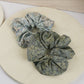莫兰迪复古碎花大肠发圈森系文艺布艺发绳温柔氛围感扎发发饰货源