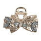Beau - Bow Leaf Detail Hair Claw