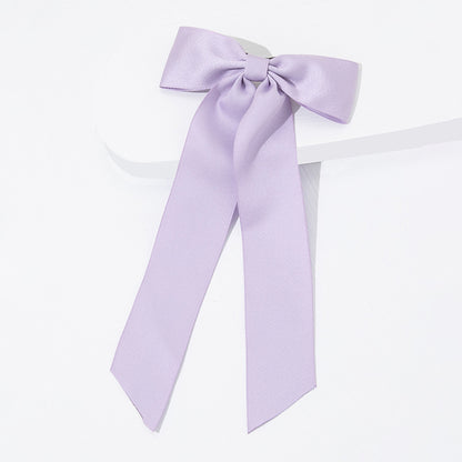 Gentle Colorful Bow Ribbon Hair Clip