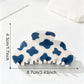 Beau - Cow Print Cloud Hair Claw