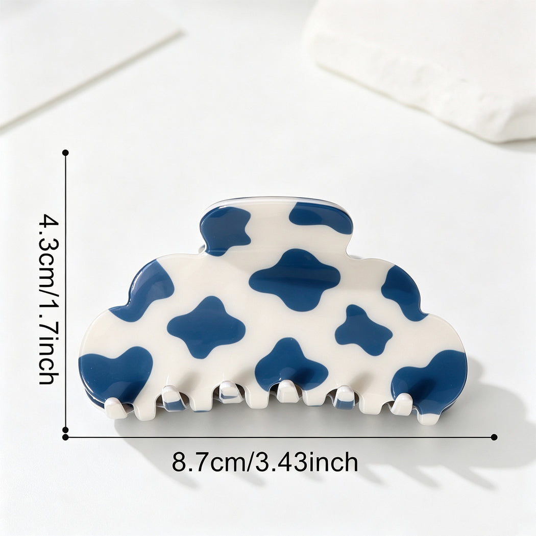 Beau - Cow Print Cloud Hair Claw