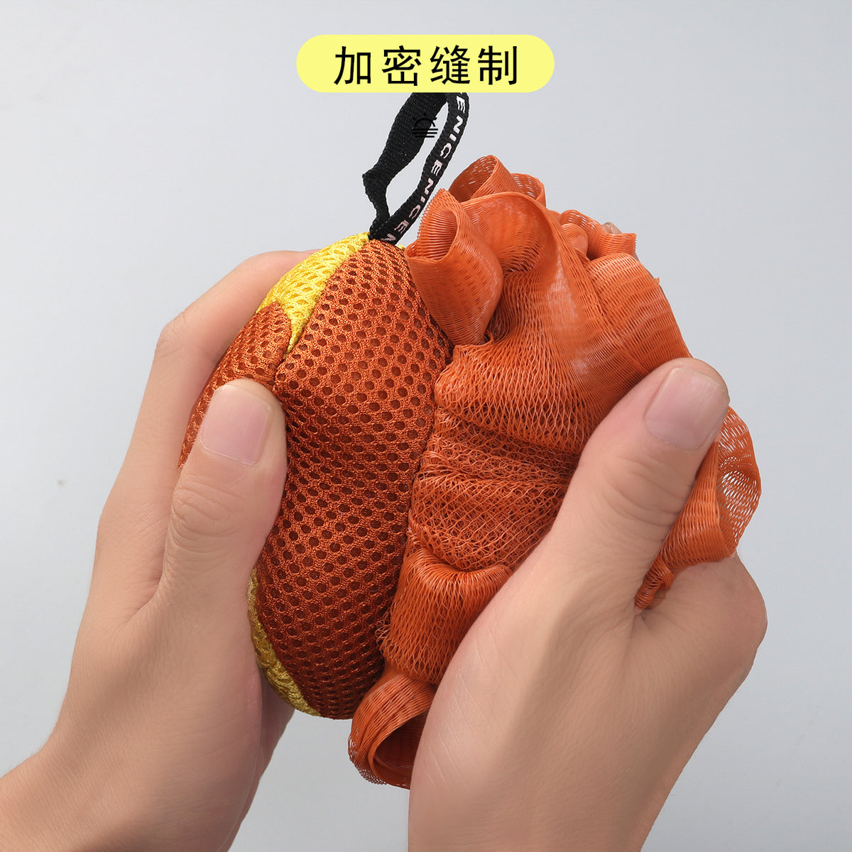 可爱足球造型沐浴球起泡网趣味儿童洗澡泡泡球家用可悬挂洗浴浴球