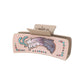 Beau - Cactus Feather Print Hair Claw