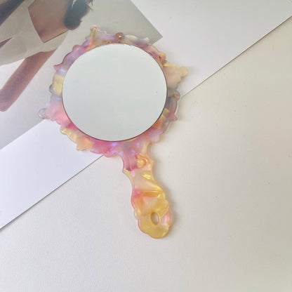 Mirroray - Princess-Style Acetate Hand Mirror