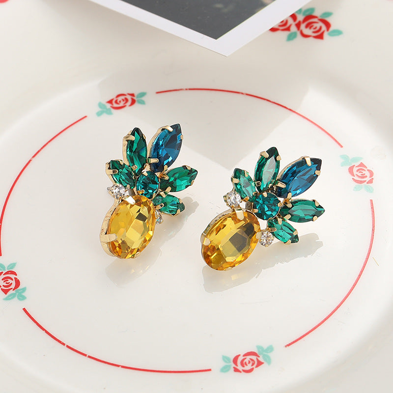 Summer Pineapple Earrings