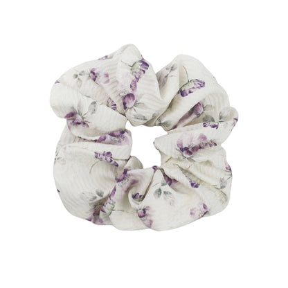 韩系春夏新款碎花少女大肠发圈花朵甜美森系马尾发绳发饰厂家直销