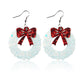 Earedge - Christmas Snowman Drop Earrings