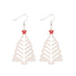 Earedge - Christmas Snowman Drop Earrings