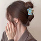 Beau - Turquoise Cactus Motif Hair Claw