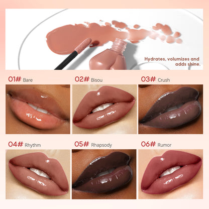 RoyueS - SMOOTH AND DELICATE PLUMB LUSTER MOIST LIPLIGHTS