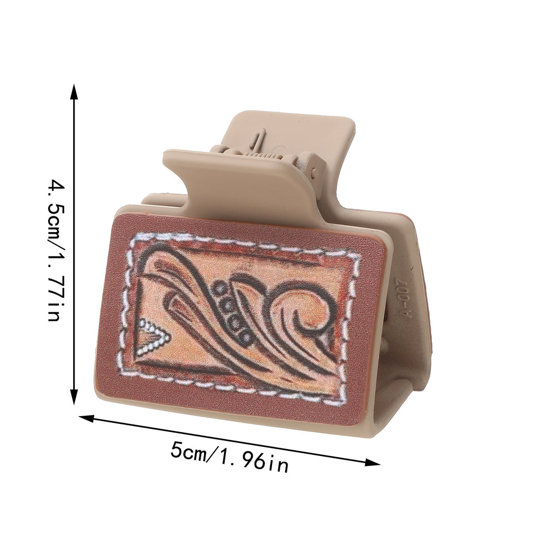 Beau - Geometric Sunburst Hair Claw