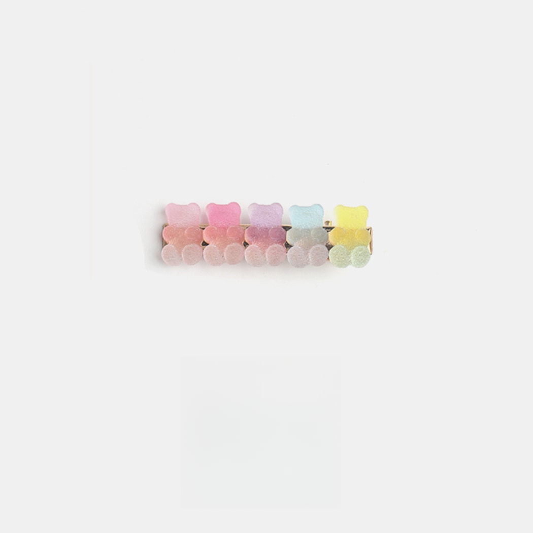 Beau - Cute Gummy Bear Glossy Hair Clip