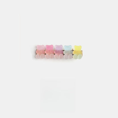 Beau - Cute Gummy Bear Glossy Hair Clip