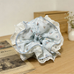 Gifty - Ruffled Lace Strawberry Hair Scrunchie