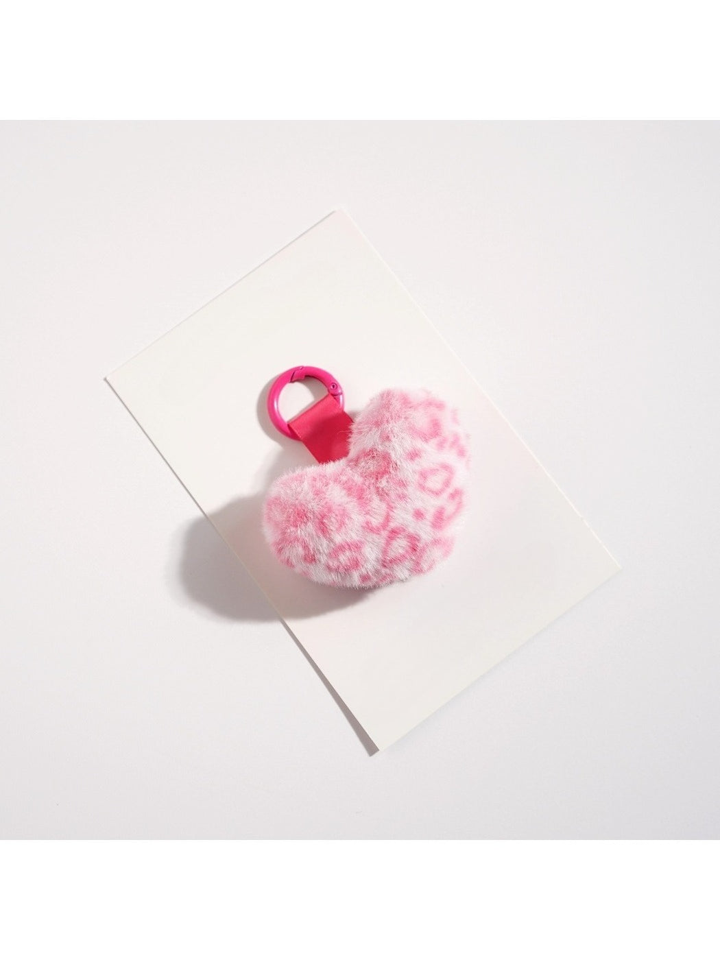 Keypus - Light Colored Leopard Print Keychain