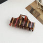 Beau - Chic Striped Claw Clip