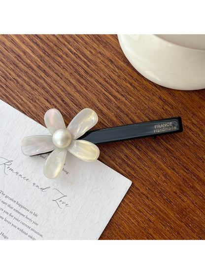 Gifty - Acetate Hair Ties with Flower Design