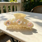 Beau - Sweet Floral Accents Claw Clip