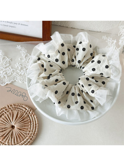 Gifty - Floral Lace Bow Hair Ties