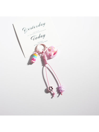 Keypus - Adorable Multicolored Pony Keychain