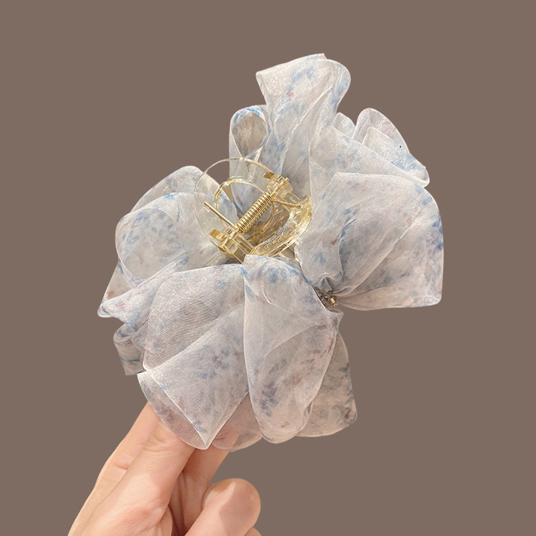 Beau - Soft Style Layered Bow Hair Claw Clip