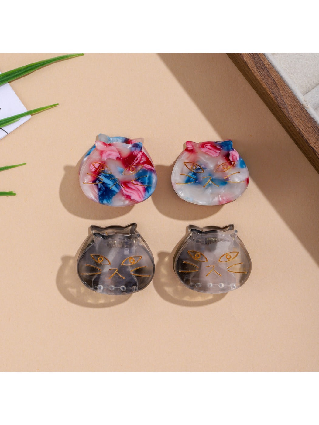 Beau - Whimsical Cat Shaped Hair Clip
