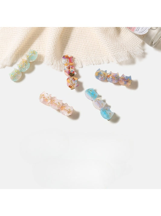 Beau - Colorful Cat Shaped Hair Clips
