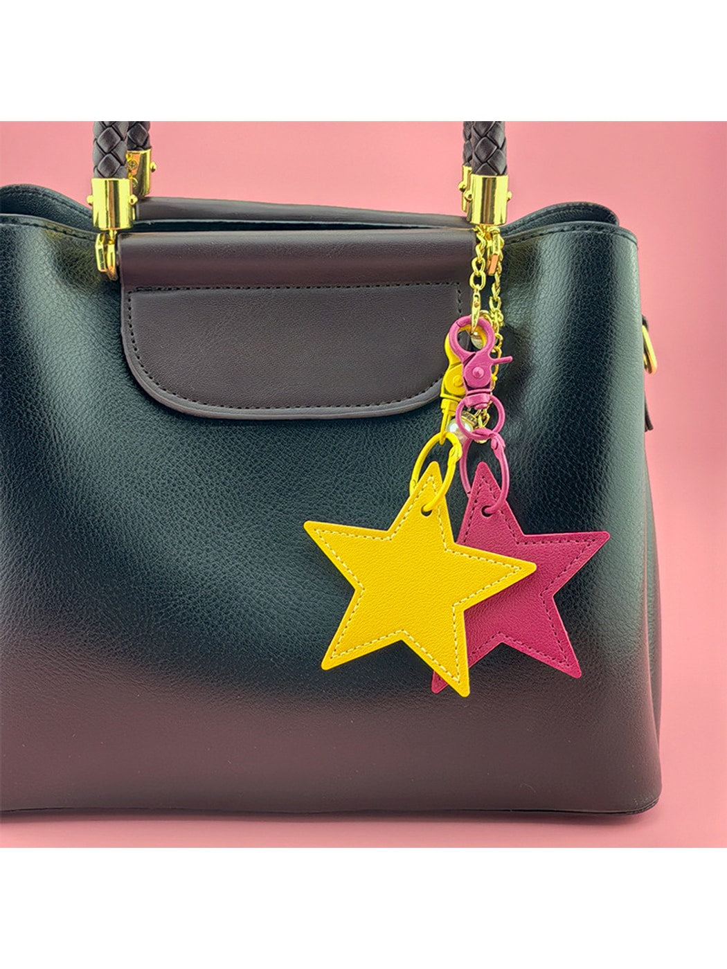 Keypus - Modern Minimalist PVC Alloy Star Keychain