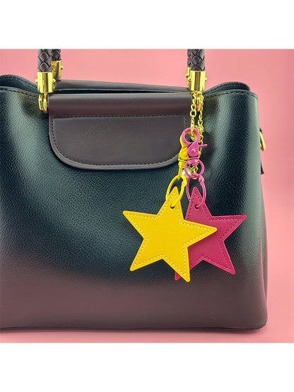 Keypus - Modern Minimalist PVC Alloy Star Keychain
