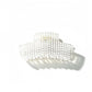 Beau - Checker Pattern Acetate Fiber Claw Clip