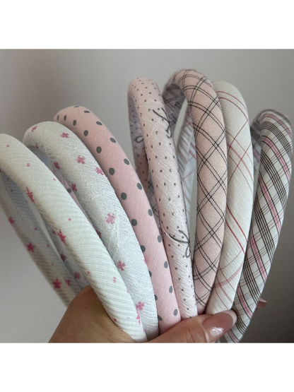 Gifty - Satin Finish Printed Raised Profile Headband