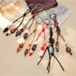 Keypus - Vintage Beaded Charm Keychain