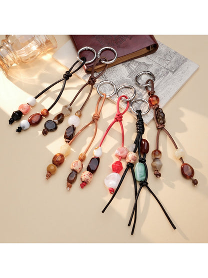 Keypus - Vintage Beaded Charm Keychain